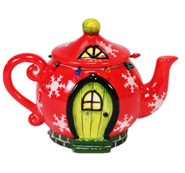 Teapot Fairy House