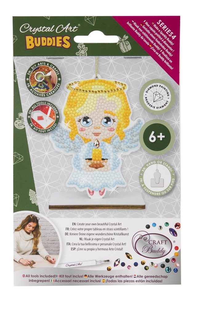 Angel- Crystal Art Buddy Kit