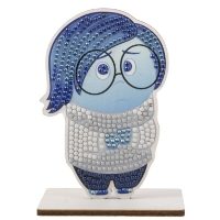 CAFGR-DNY039 Sadness- Disney Crystal Art Buddy Kit completed