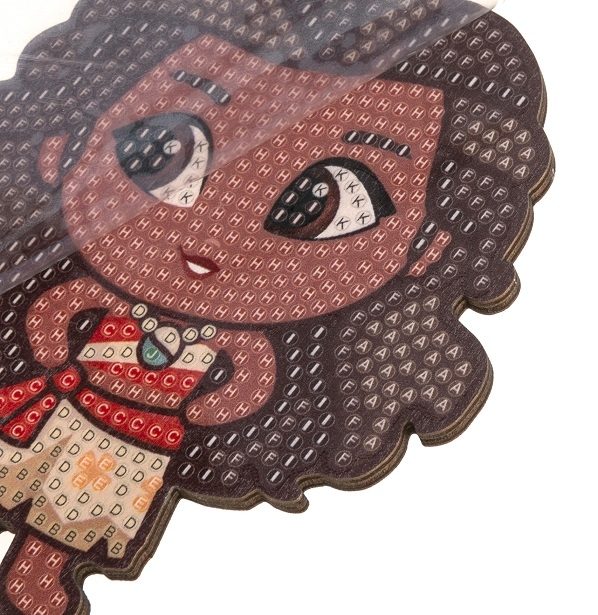 CAFGR-DNY041 Moana- Disney Crystal Art Buddy Kit template closeup