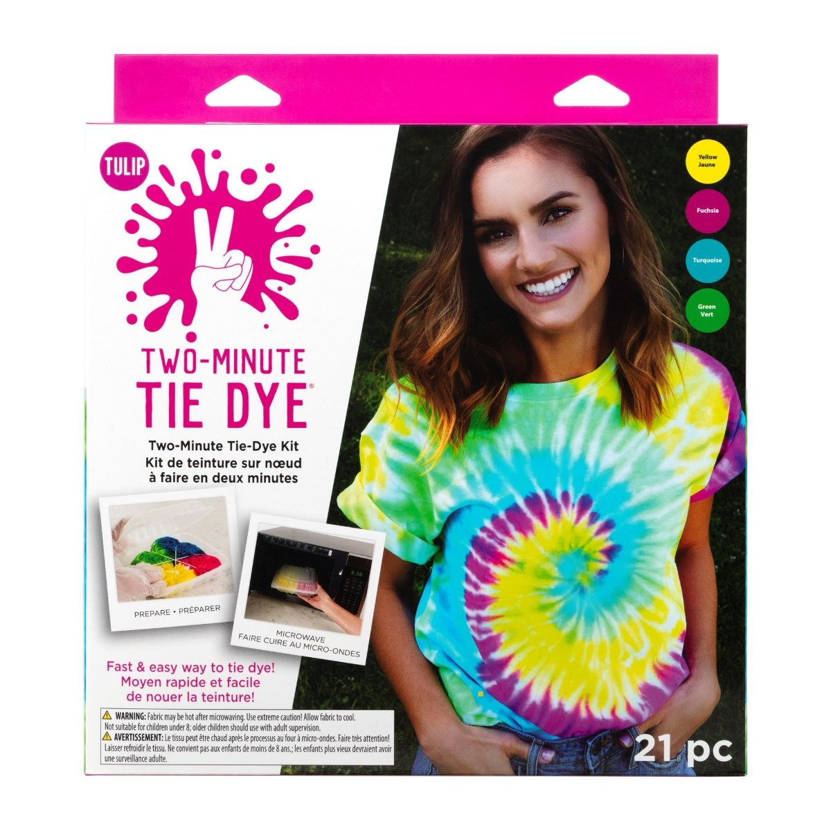 43189 Tulip Two-Minute Tie Dye Kit