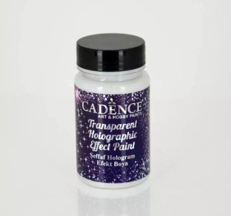 Holographic Glitter Fabric Paint 50ml