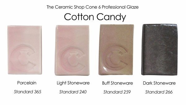 Cotton Candy- C6 Pro Series Stoneware Glaze (Liquid)