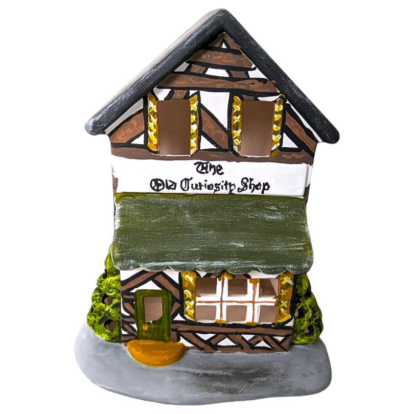 Village General Store Lantern - Paint Your Own Pottery Ceramic Bisque PYOP Ceramic Blank