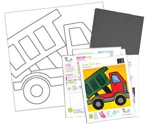 Dump Truck - Canvas Design Pattern Pack