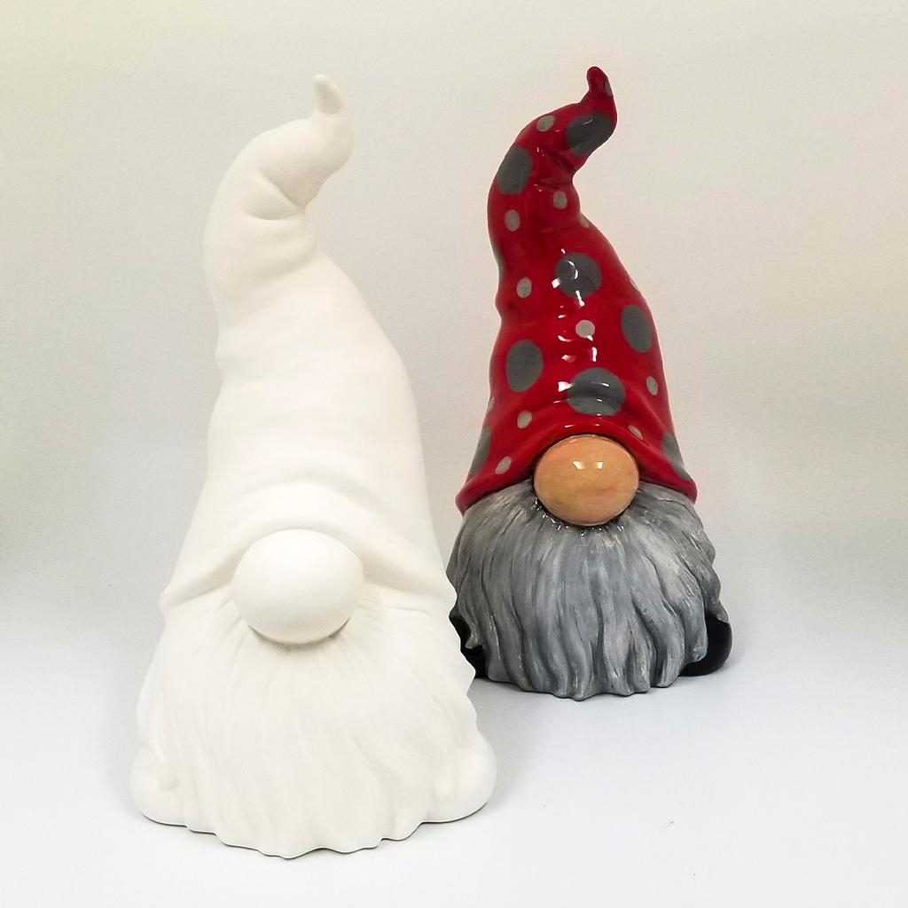 7469 Tall Hatted Gnome (Large) Painted