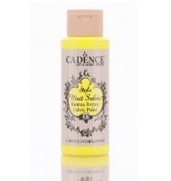 CHF651 Fluorescent Yellow Style Matt Fabric Paints Cadence Bottle