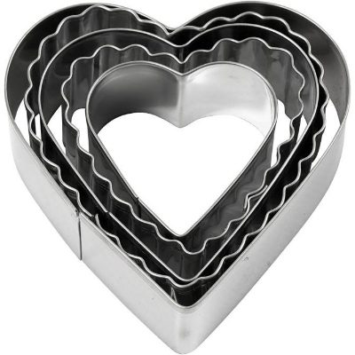 CH782883 Heart Clay Tool Cookie Cutters 8cm