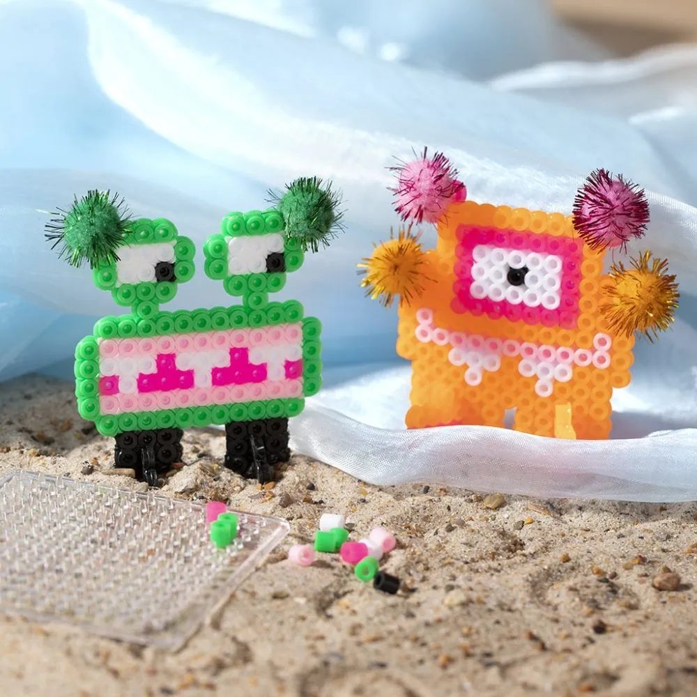 CH977642 Mini Craft Kit Fuse Beads Monster Example