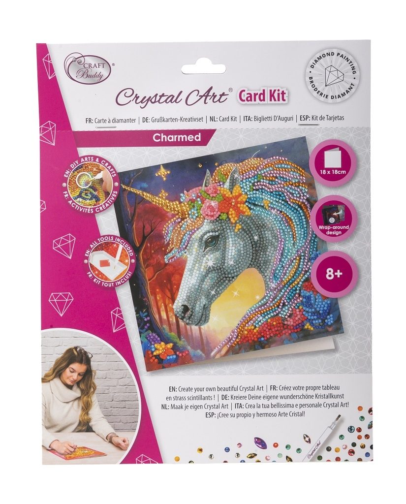 CCK-A134-06 Charmed Crystal Art Card Kit packaging