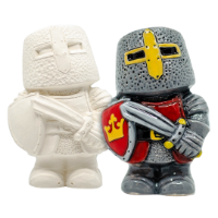 Knight Party Animal- Paint Your Own Pottery Ceramic Blank Bisqueware