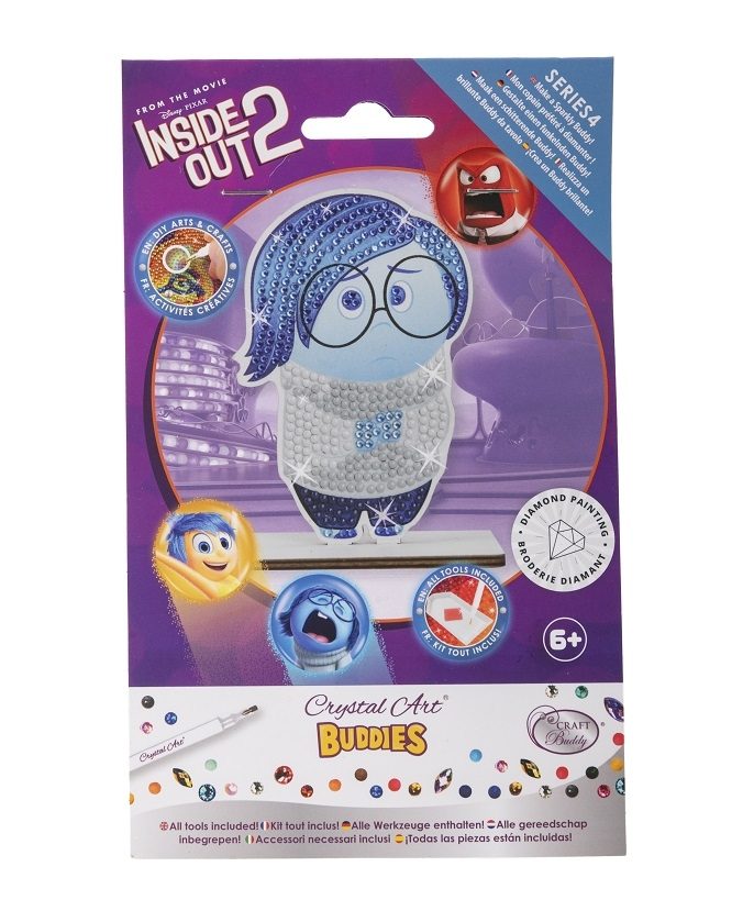 CAFGR-DNY039 Sadness- Disney Crystal Art Buddy Kit packaging