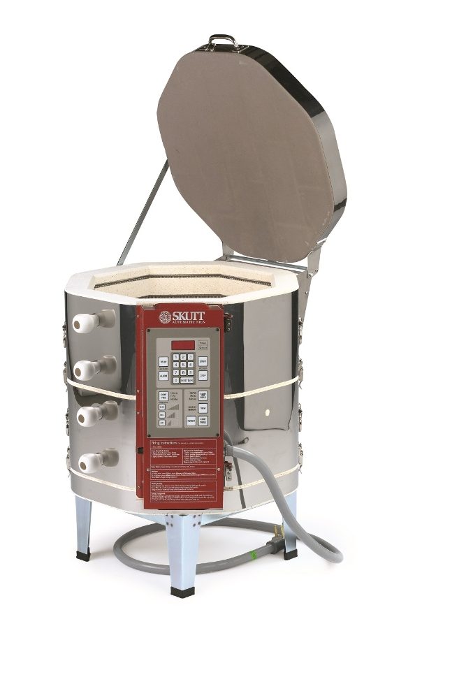 KM818 Electric Kiln With KilnMaster Controller – Top-Loading Ceramic ...