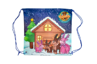 Drawstring Bag for Teddytastic Bears- Christmas