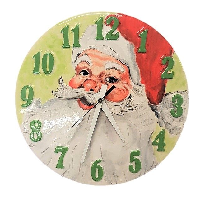5276 Wall Clock- Santa Design
