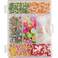 CH977621 Mini Craft Mix Jewellery, Rainbox Colours