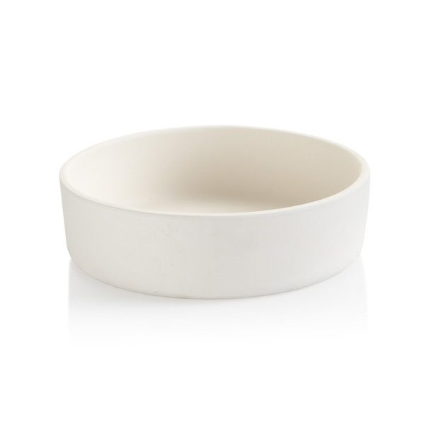 2019 Dog Bowl Medium- Ceramic Unpainted Bisqueware PYOP