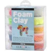 foam clay pack of 10