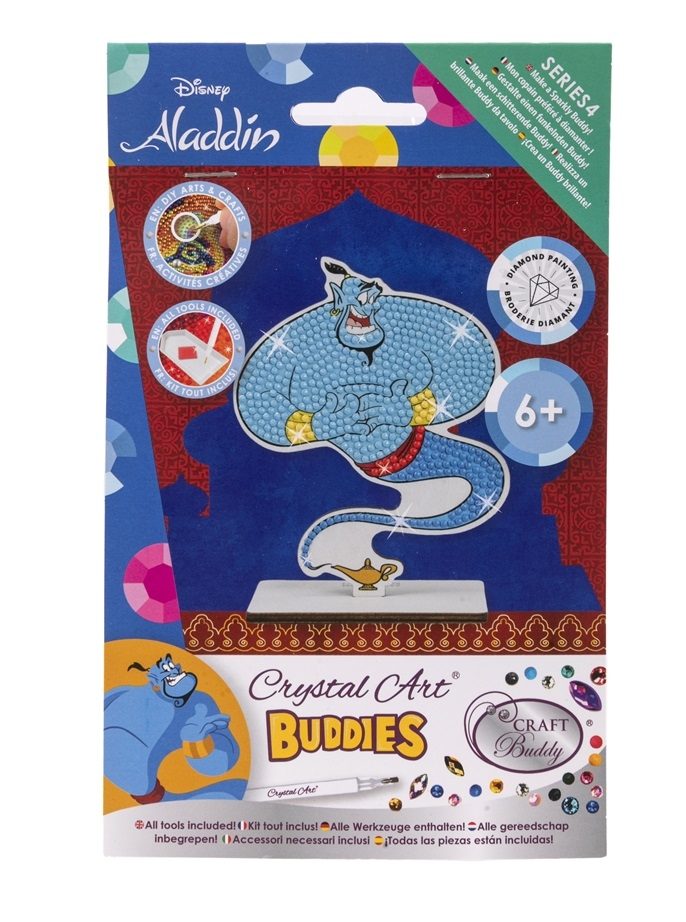 CAFGR-DNY034 Genie Crystal Art Buddy Kit- packaging