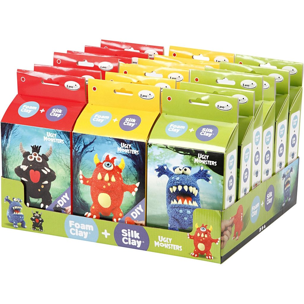 CH100618 Ugly Monster Foam Clay Set 18