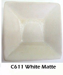 White Matte - Stoneware Glaze 8oz/236ml - cone 6