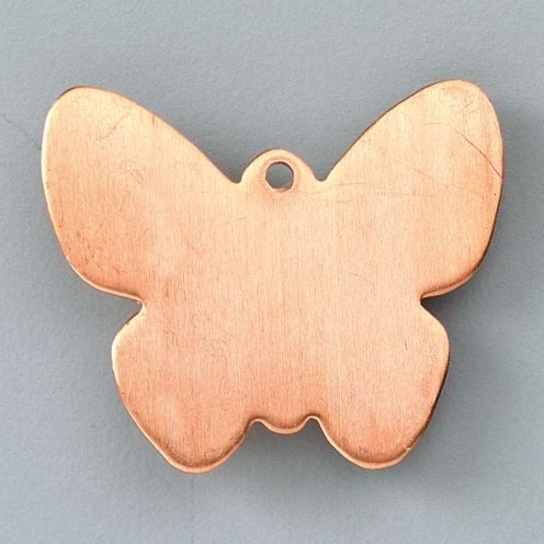 9934162 Copper Butterfly Pendant- Enamelling Accessories