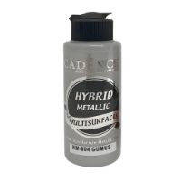 HM-804 Silver -Hybrid Metallic Multisurface Acrylic Paint 120ml