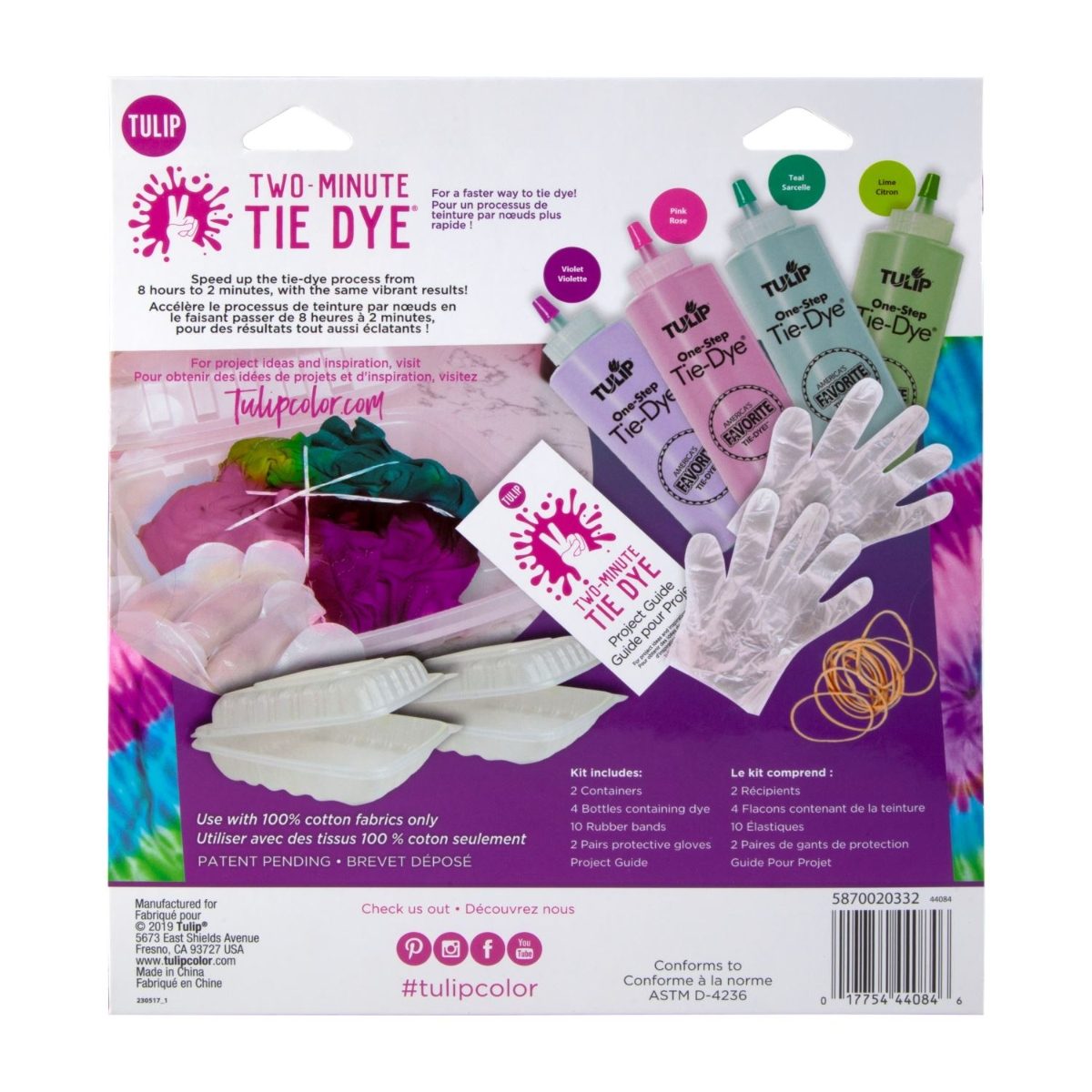 Tulip® Berry Blast Two-Minute Tie-Dye Kit