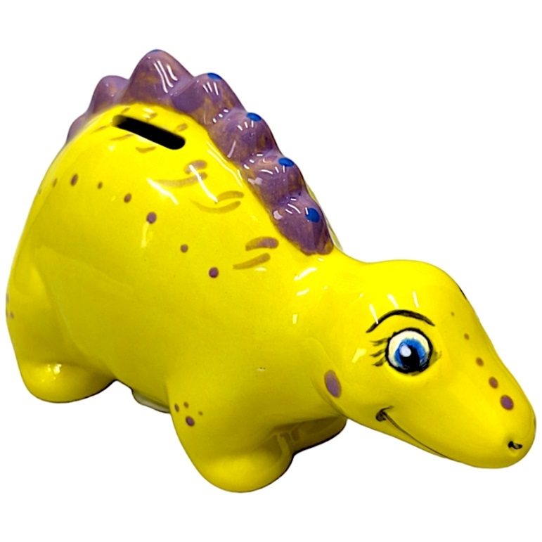 Stegosaurus Bank- Paint Your Own Pottery Ceramic Blank Bisque PYOP