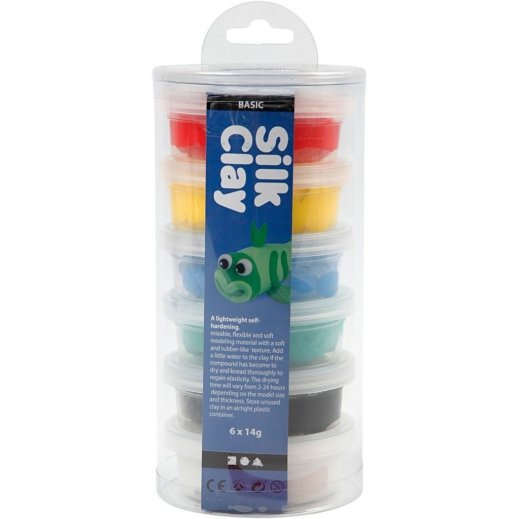 Silk Clay (Basic Colours 6 x 14g) CH79141