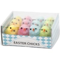 CH51655 Easter Chicks Easter Decoration Crafts, in pack