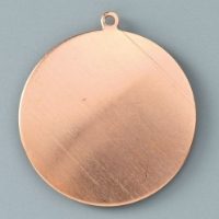 9920452 Round Copper Pendant - Enamelling Accessories