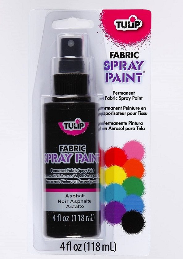 Asphalt Fabric Spray Paint 4oz