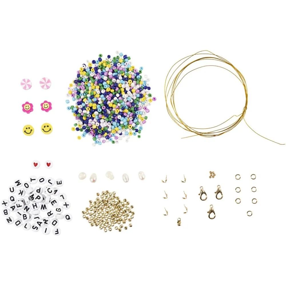 CH977617 Mini Craft Mix Jewellery Necklaces Contents