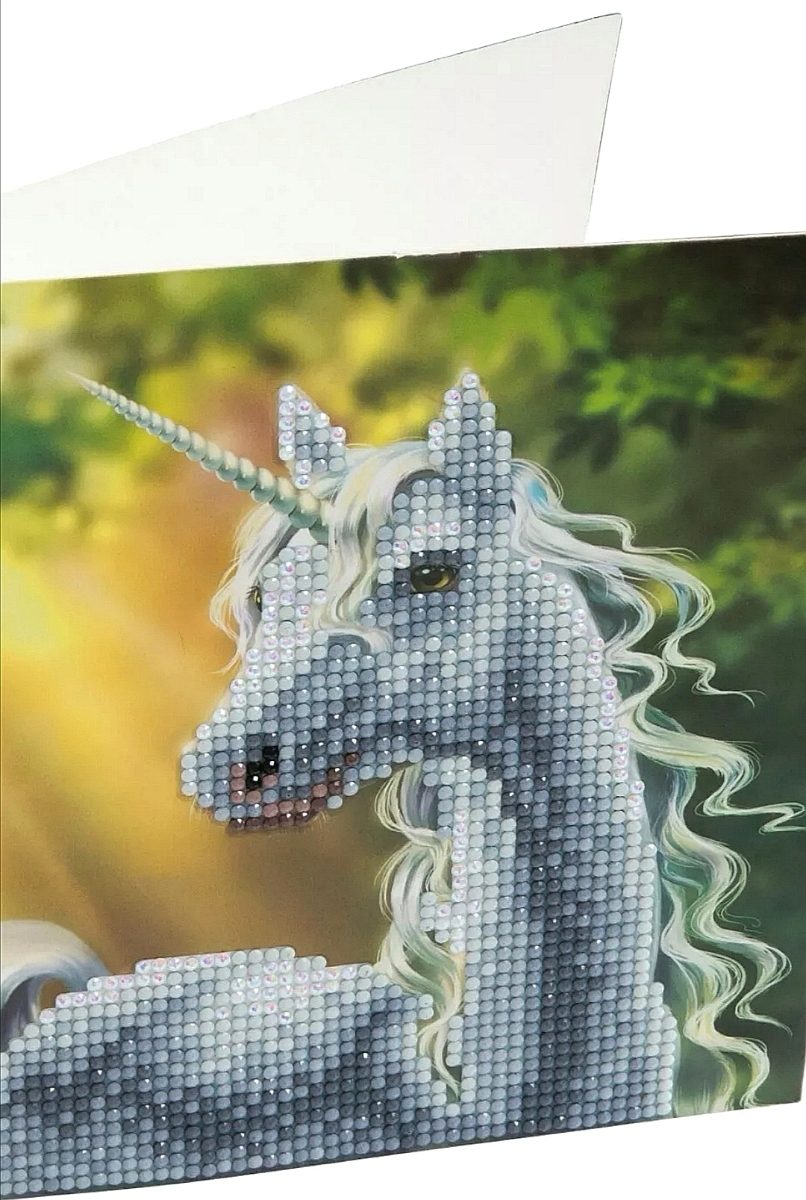 Sunshine Unicorn- Crystal Art Card 5D Diamond Painting Kit 