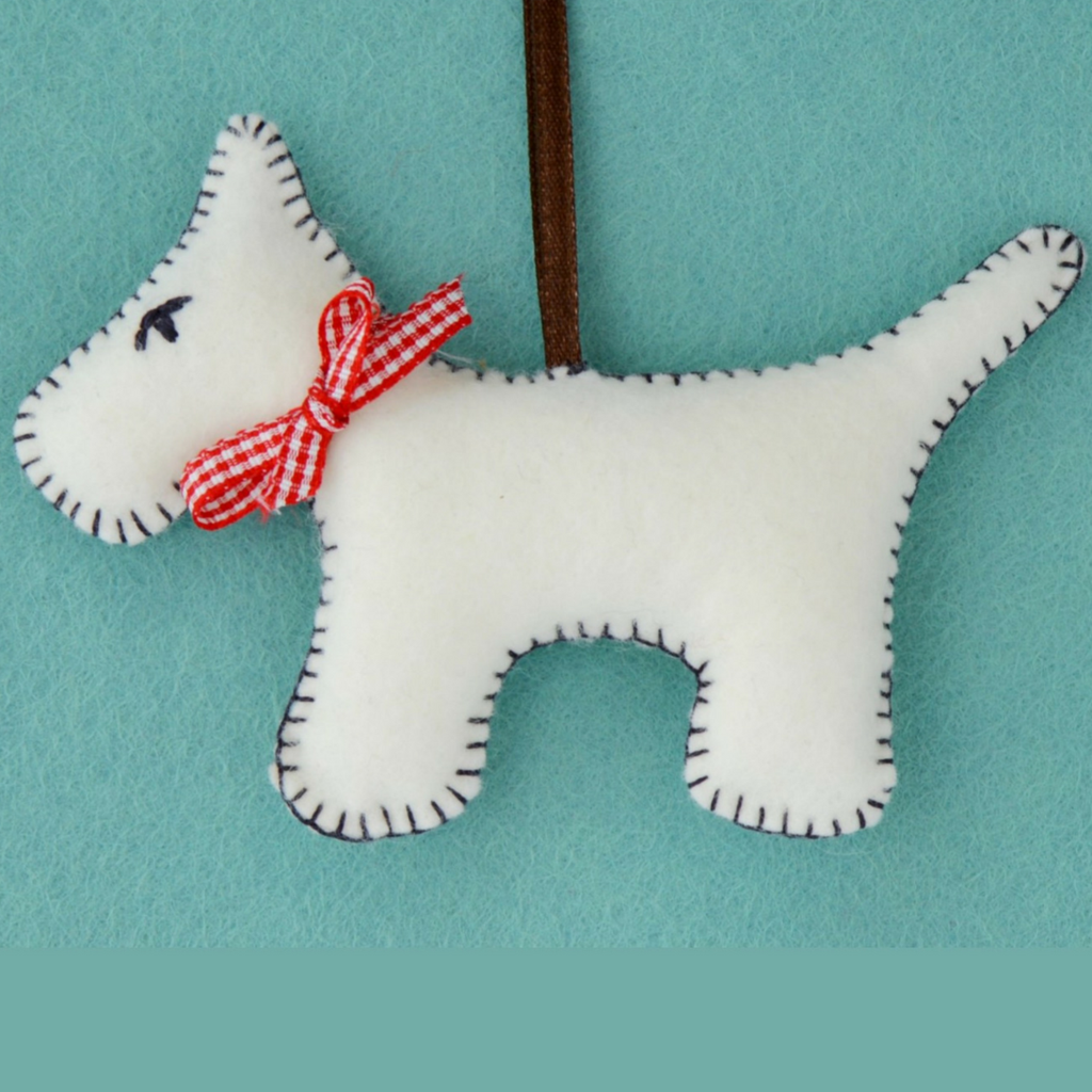 White Dog DIY Mini Craft Kit
