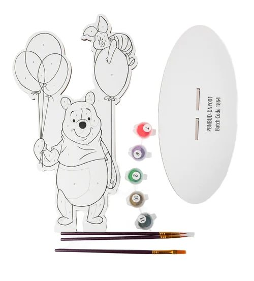 PBNBUD-DNY001-Winnie the Pooh Paint By Numbers Buddy- Template