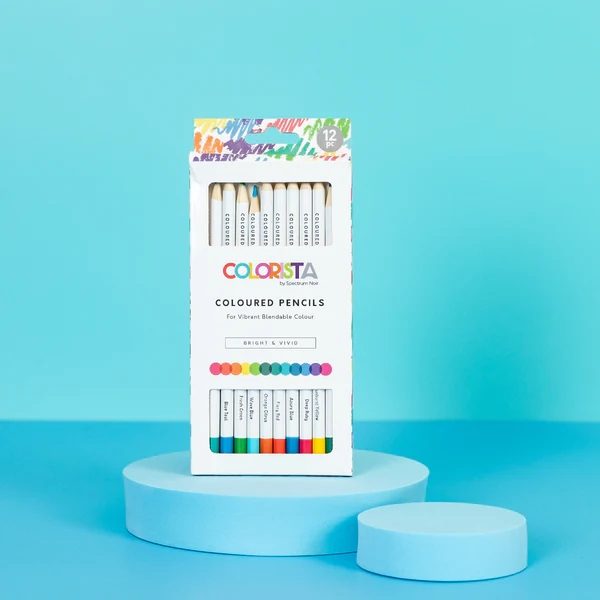 Bright & Vivid - Coloured Pencil (12 pc)