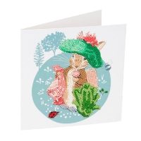 Benjamin Bunny 18x18cm Crystal Art Card Kit