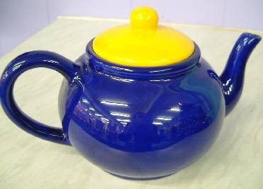4047 Bisque Teapot