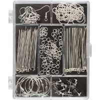JEWELLERY STARTER KIT, SILVER PLATED