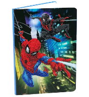 Spider-Man 18 x 26cm Crystal Art Notebook Kit