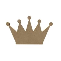 Crown - Wooden template 16x10cm
