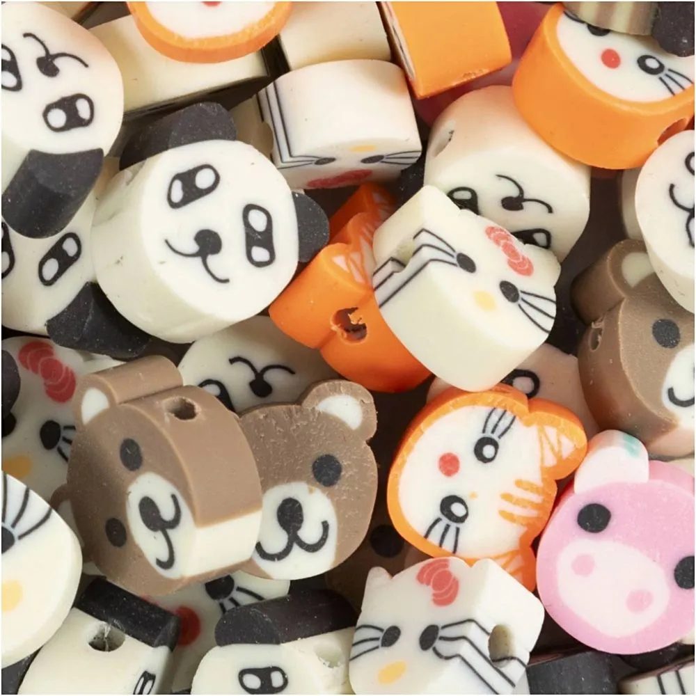 CH696180 Figure Beads for Jewellery, Animals