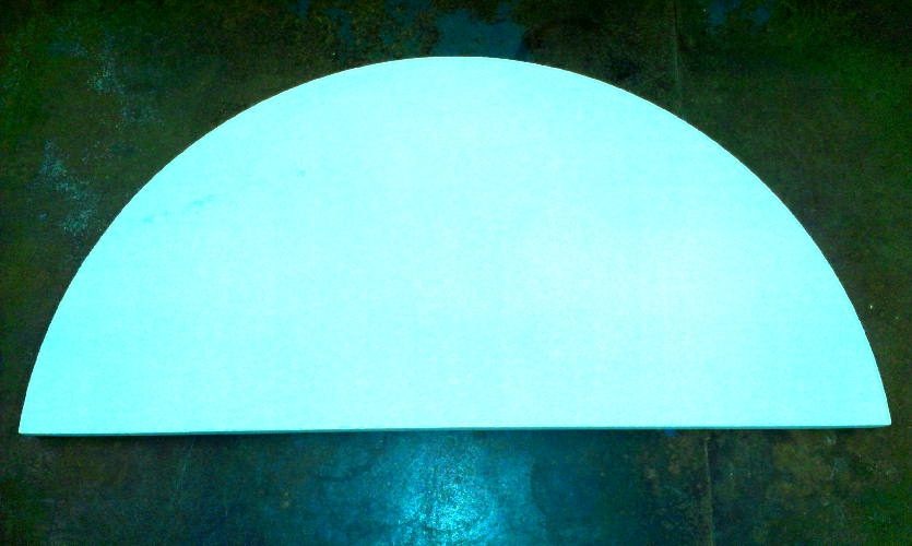 26½ "x 5/8''  Half kiln shelf (673mm x 16mm)