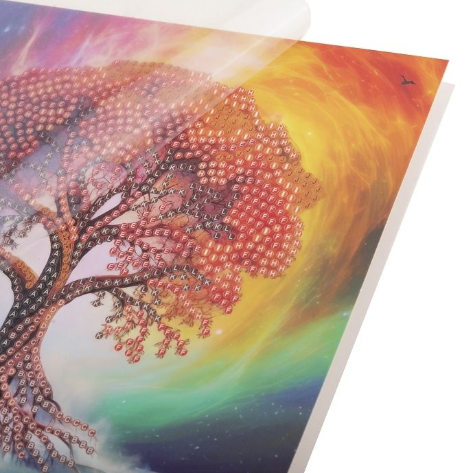 Tree of Life- Crystal Art Card Kit 18cm