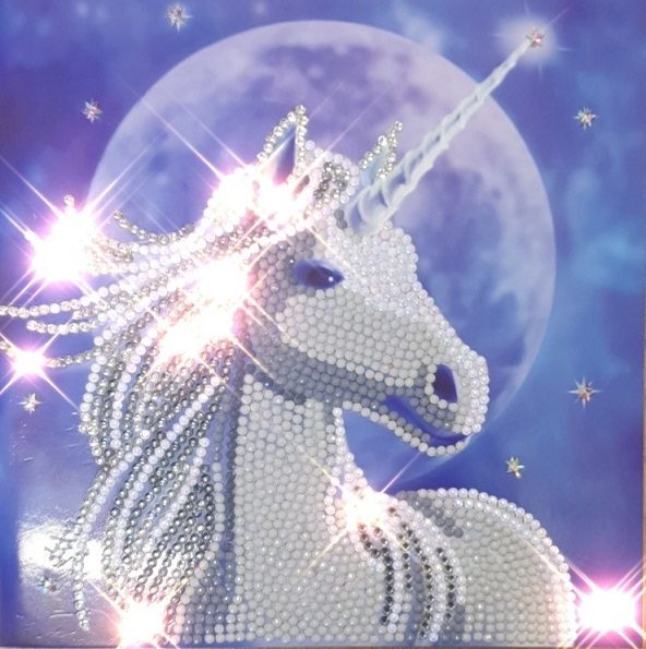 Starlight Unicorn Crystal Art Card Kit