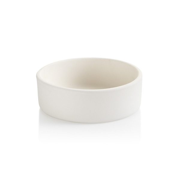 2018 Small Dog Bowl Unpainted Bisqueware Ceramic