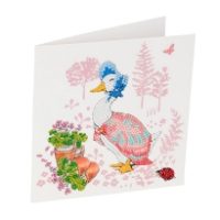 Jemima Puddle-Duck 18x18cm Crystal Art Card Kit