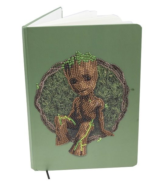 CANJ-MCU922 Groot- Crystal Art Notebook Kit front view